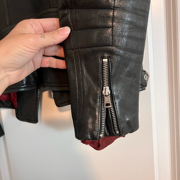 Céline by Phoebe Philo leather biker jacket, sz 36 - Picture 10 of 16